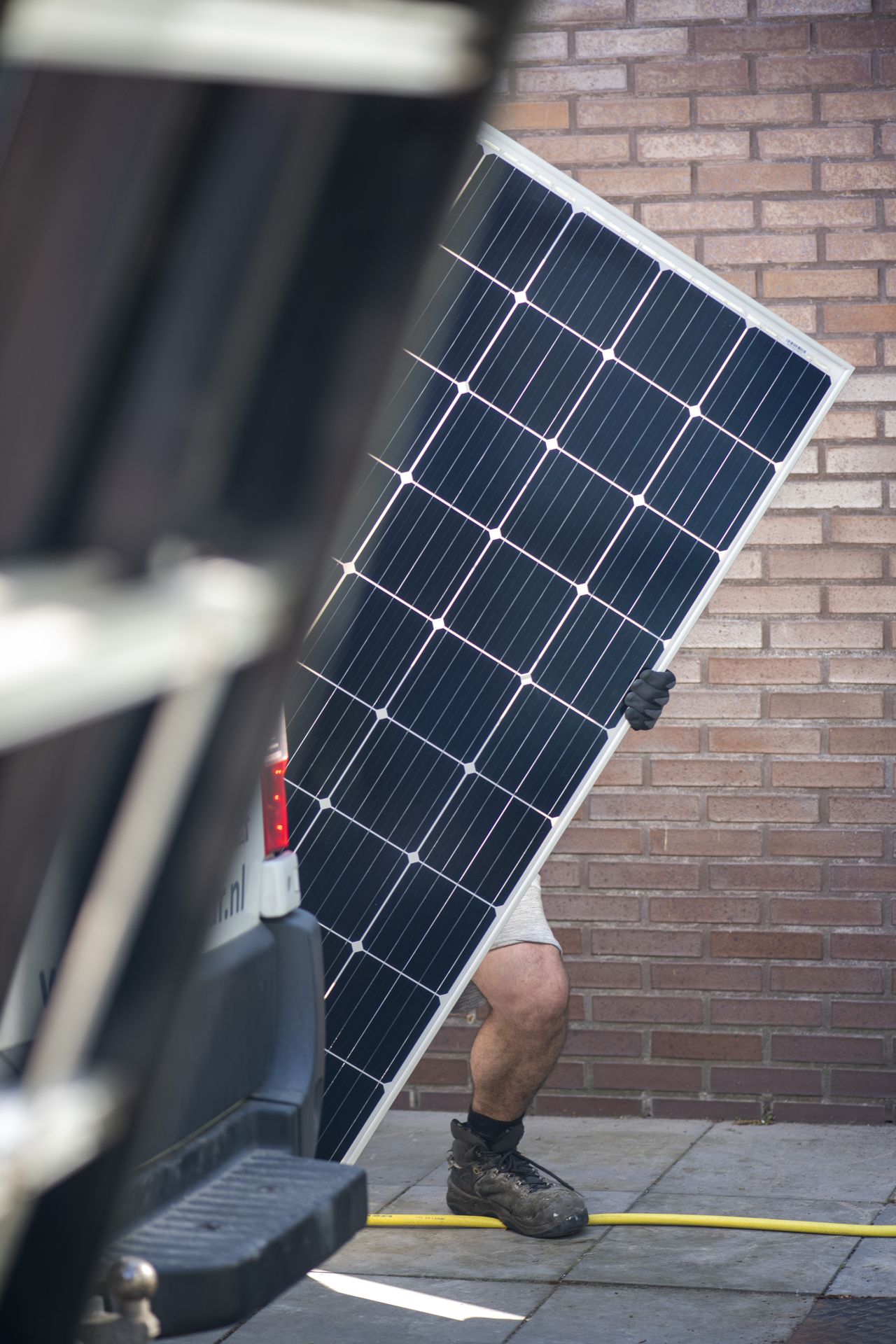 Zonnepanelen verhuizen